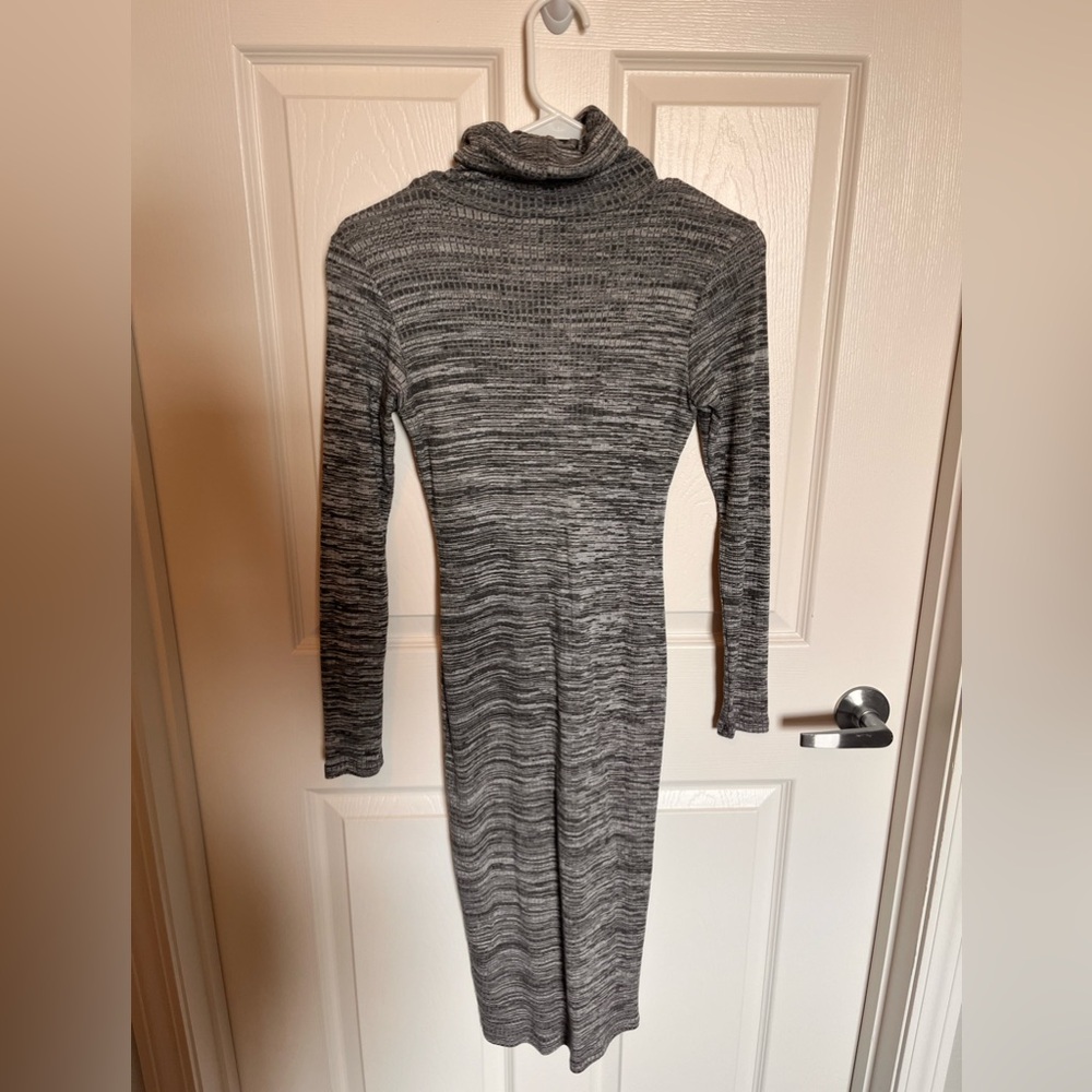 Tight Turtle Neck Dress